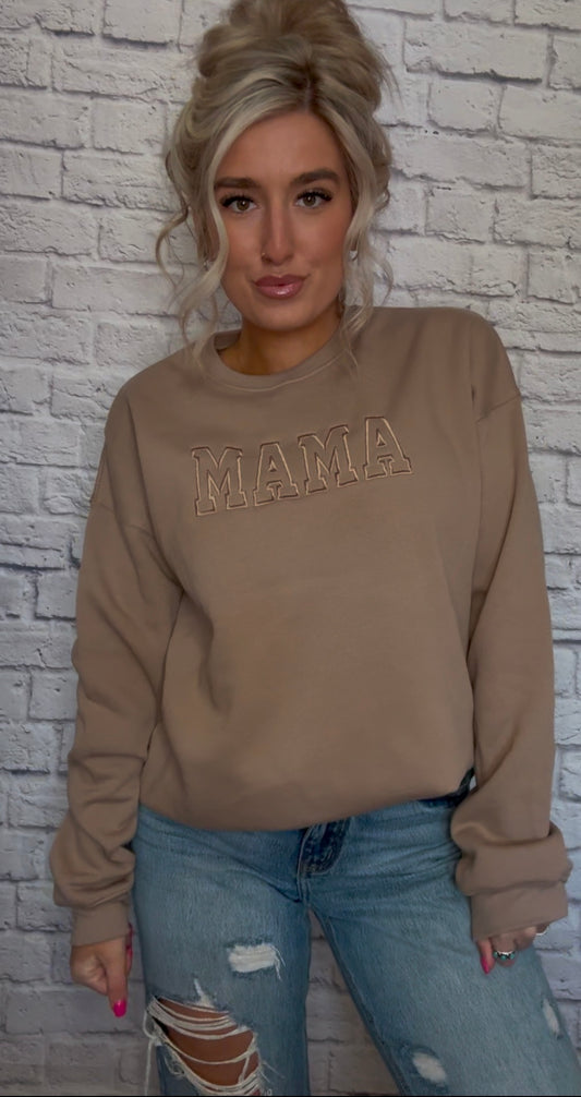 Mama Fleece Crew